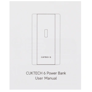 внешний аккумулятор cuktech pb060 6000mah 55w golden