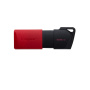 флешка usb 128гб kingston dtxm/128gb datatraveler exodia m usb 3.2 gen1, black + red