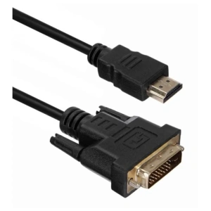 кабель соединительный  hdmi-dvi 1,8м acd-dhdm1-18b hdmi 1.4, golden plated,19m/25m
