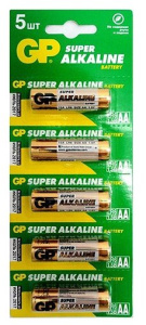 батарейка gp 15a super alkaline aa (10шт)