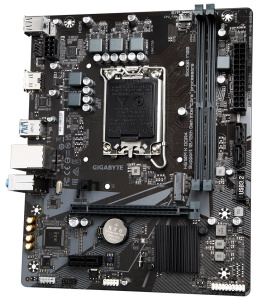 материнская плата gigabyte h610m k ddr4 soc-1700 intel h610 2xddr4 matx ac`97 8ch(7.1) gblan+vga+hdm