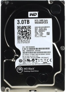 жесткий диск 3 тб western digital wd3003fzex sata3 7200rpm cache 64mb
