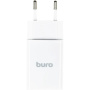 зарядное устройство buro buwa1 10.5w 2.1a usb-a белый (buwa10s100wh)