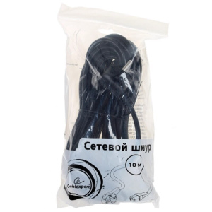 кабель питания компьютер-розетка 10м cablexpert pc-186-1-10m