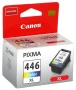 картридж canon cl-446xl для pixma mg2440 2540 color 300