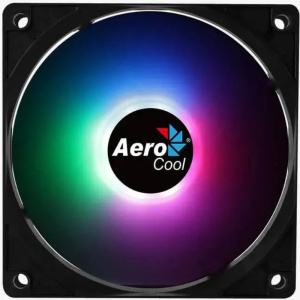 кулер aerocool frost 12 rgb 120х120x25 черный 3-pin 4-pin (molex) (frost 12 frgb molex + 3p)