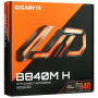 материнская плата gigabyte b840m h am5, amd b840, 2xddr5-5200 мгц, 1xpci-ex16, 1xm.2, micro-atx