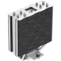 кулер deepcool ag400 led rgb soc-am5/am4/1200/1700/1851 черный 4-pin 18-32db al+cu 220w 614gr ret (r