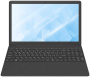 ноутбук iru калибр 15clg1 i3 10110u/8gb/1tb/15.6"/ips/fhd/dos/black/4500mah 1882285