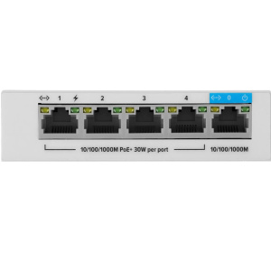 коммутатор keenetic kn-4610 (l2) 5x1гбит/с 4poe+ 60w неуправляемый