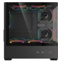 корпус formula crystal u1m cosmic черный без бп matx