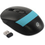 беспроводная мышка oklick 310mw черный/синий оптическая (3200dpi)
