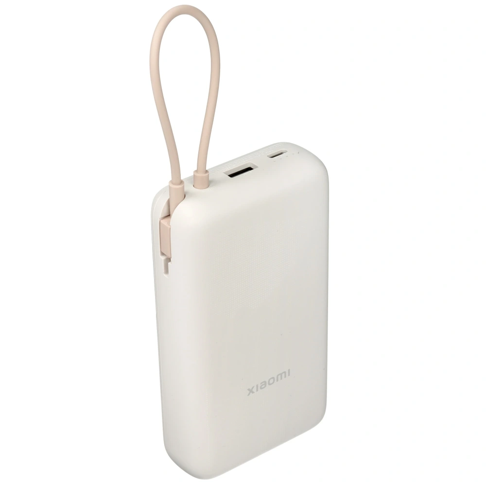 внешний аккумулятор xiaomi 33w power bank 20000mah (встроенный кабель) tan gl