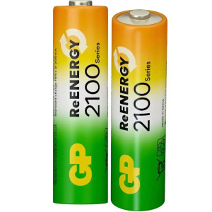 аккумуляторы aa gp 2000 mah 2шт. 210aahcrgy-2crcb2