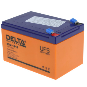 аккумулятор 12v/12ah, delta dtm 1212 12v 12ah 
