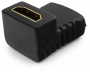 переходник hdmi f/f, (мама-мама) угловой