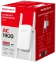 усилитель сигнала mercusys me50g ac1900 4антенны 1x1000 мбит/с, wi-fi 802.11 5 ггц, 2.4 ггц, 1900 мб