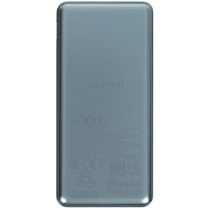 внешний аккумулятор xiaomi ultra slim power bank 5000mah gl (bhr9535gl)