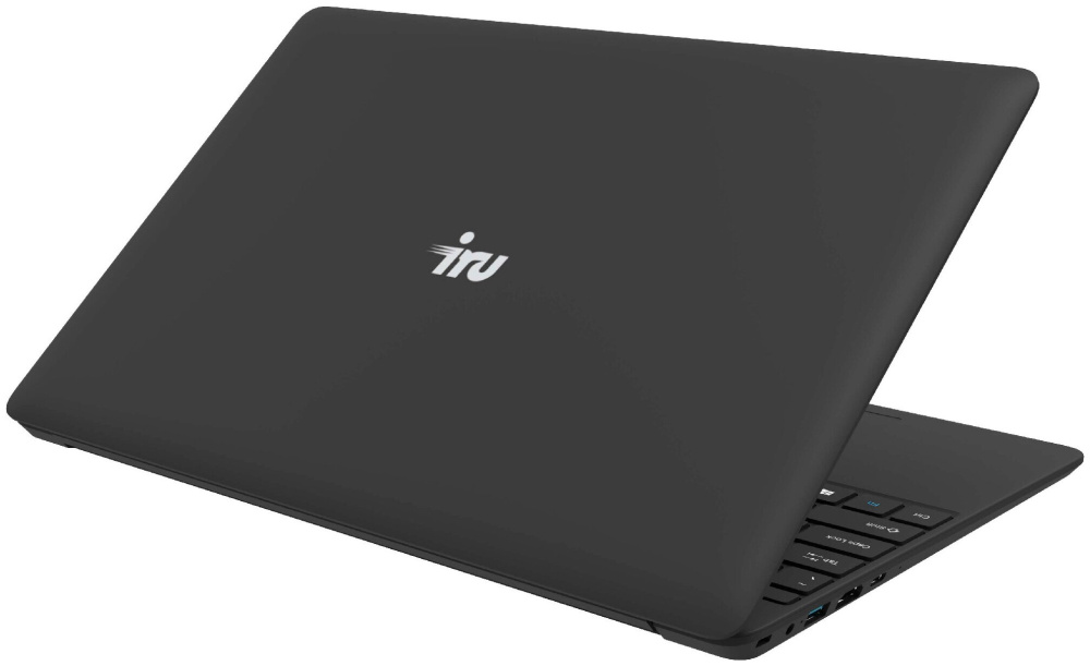 ноутбук iru калибр 15clg1 i3 10110u/8gb/1tb/15.6"/ips/fhd/dos/black/4500mah 1882285