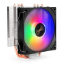 кулер exegate wizard exx400v3-pwm.frgb (al+cu, 4 тепл.трубки, lga1954/1851/1700/1200/115x/am5/am4, t