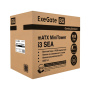 корпус minitower exegate i3 sea-npx850 (matx, бп 850npx, 2*usb+1*usb3.0, hd аудио, 1 rgb вент. 12см
