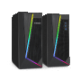 акустическая система 2.0 exegate accord 240 (питание usb, 2х3вт (6вт rms), 60-20000гц, цвет черный, 