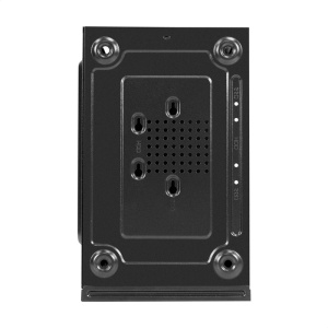 корпус minitower exegate baa-403 (matx, без бп, 2*usb, hd audio, черный)