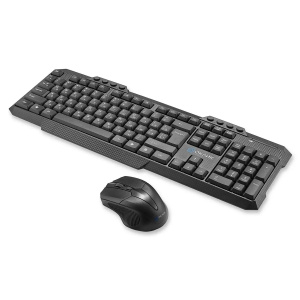 беспроводная клавиатура и мышь oklick 205mk