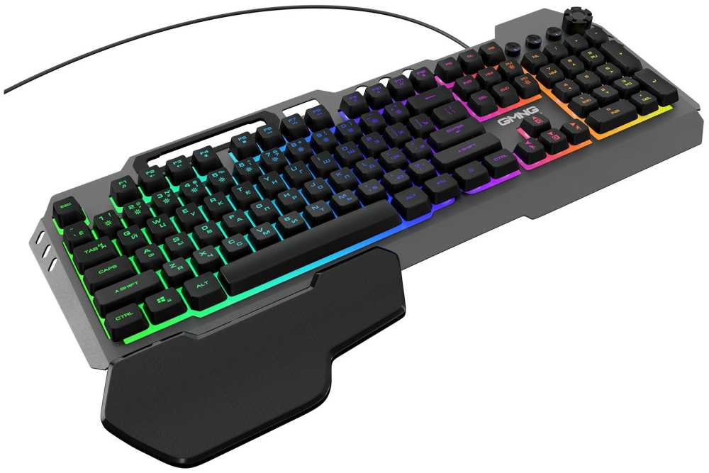 клавиатура gmng 720gk черный usb multimedia for gamer led