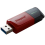 флешка usb 128гб kingston dtxm/128gb datatraveler exodia m usb 3.2 gen1, black + red