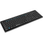 клавиатура oklick 870s черный usb беспроводная slim multimedia 368218