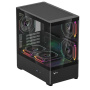 корпус formula crystal u1m cosmic черный без бп matx
