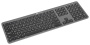беспроводная клавиатура и мышь oklick 300m серый/черный usb slim (1488402)