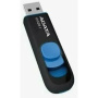 флешка usb 512гб a-data dashdrive uv128 auv128-512g-rbe usb3.0 черный/синий
