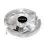 кулер exegate wizard ee91-pwm.red (al, lga1954/1851/1700/1200/115x/am5/am4, tdp 75w, fan 90mm, pwm, 