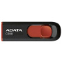 флешка usb 16гб a-data classic c008 ac008-16g-rkd usb2.0 красный/черный