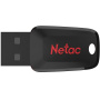 память флеш 8гб netac u197 nt03u197n-008g-20bk usb2.0 черный/красный