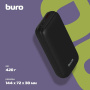 внешний аккумулятор buro bp20a 20000mah 10w 2a usb-a черный (bp20a10pbk)