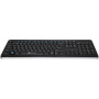 клавиатура oklick 870s черный usb беспроводная slim multimedia 368218
