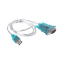 кабель usb to com (usb-rs232) синий 1.5м  крепление болты