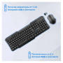 беспроводная клавиатура и мышь oklick 205mk