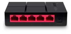 коммутатор 5-портовый mercusys ms105g гигабитный
