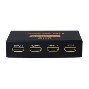 разветвитель hdmi 1=4 активный сплиттер, поддержка 2к и 4k сигнала