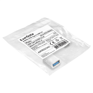 кабель otg type c-usb 2.0 exegate ex-a-otg-cmaf2 (usb type c/usb 2.0 af, 0,2м)