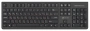 клавиатура oklick 505m черный usb slim